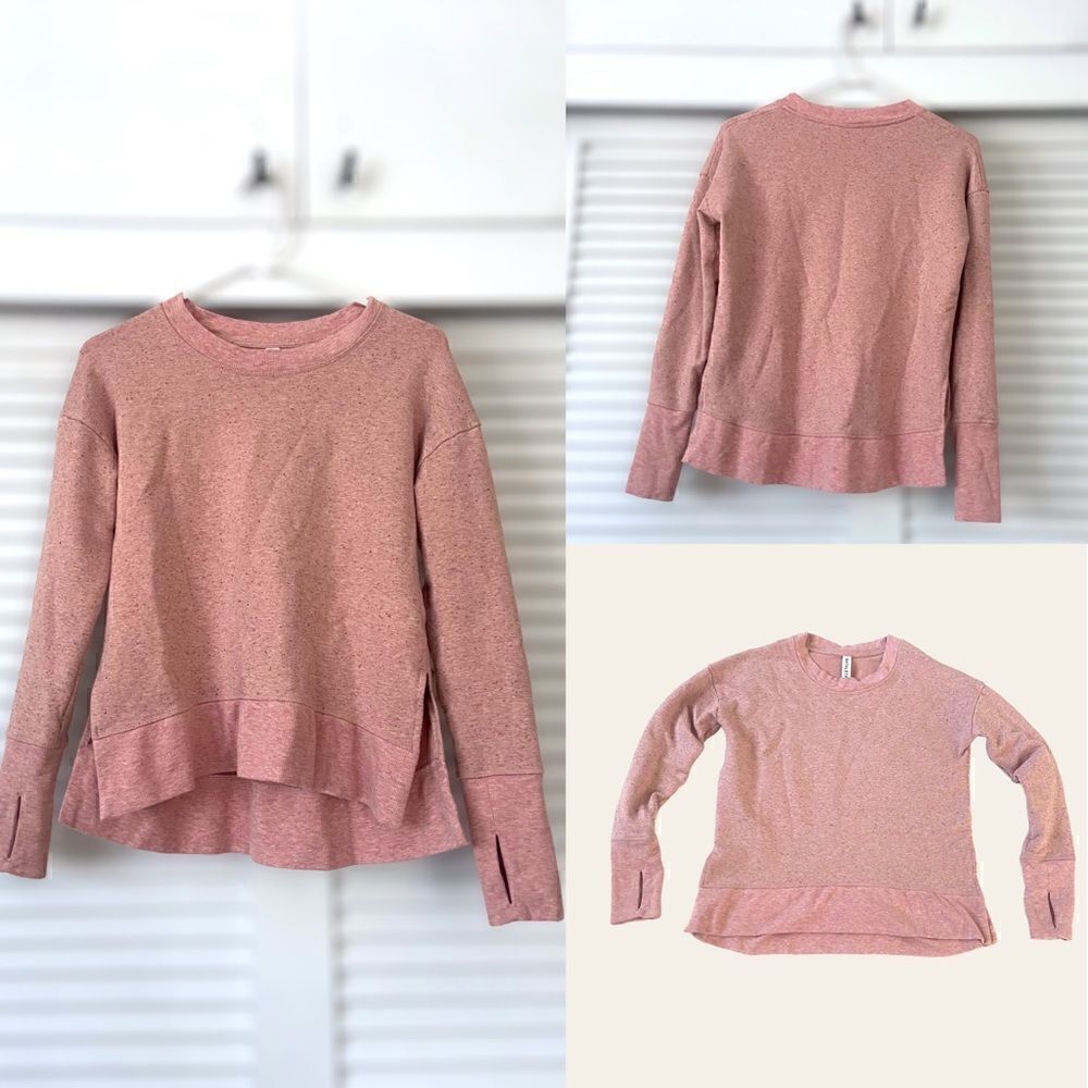 Athleta Balance Pullover in Victorian Pink Size XS